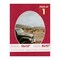 Red Suede Mat Board for 10x13 Frames - Oval Opening for 8x10 Photos